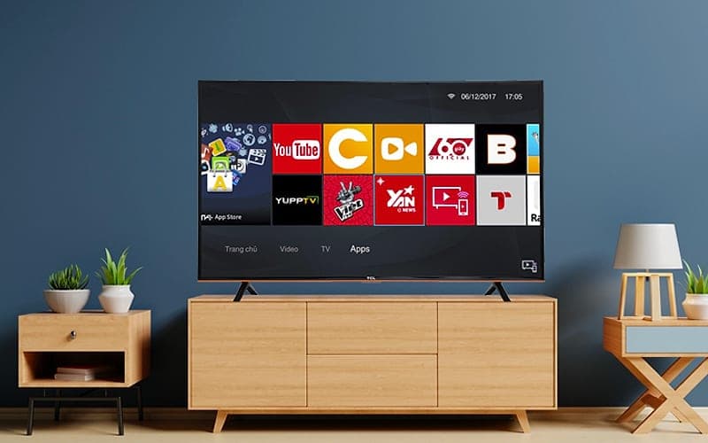 Smart tivi không vào mạng, không xem được YouTube
