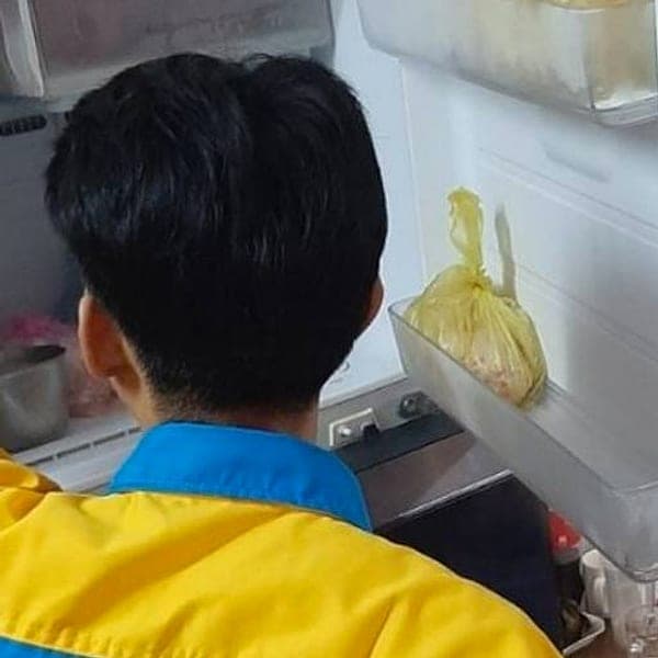 Tủ lạnh hết gas, block yếu